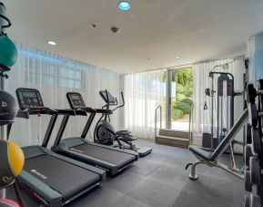 Fitness center available at The Sagamore Hotel South Beach.