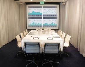 Professional meeting room available at The Sagamore Hotel South Beach.