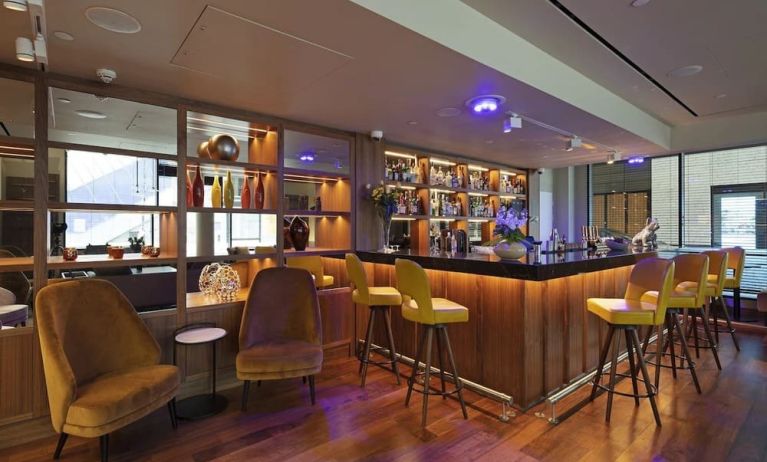 Hotel bar at Tower Suites By Blue Orchid Hotels.