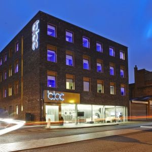 Hotel exterior at Bloc Hotel Birmingham.