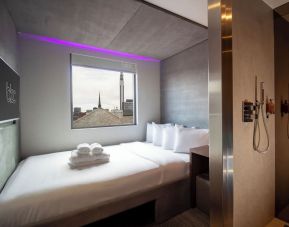 Standard day use room with private bathroom at Bloc Hotel Birmingham.