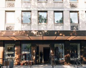 Hotel entrance at Page8, Page Hotels.