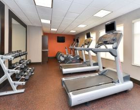 Fitness center at Residence Inn Champaign.