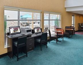 Business center available at Residence Inn Champaign.