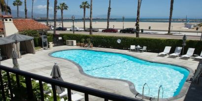 Refreshing outdoor pool at Hotel Milo.