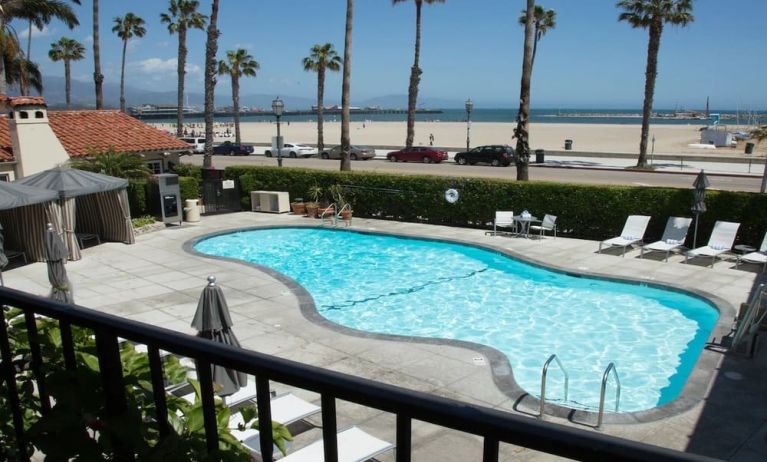 Refreshing outdoor pool at Hotel Milo.