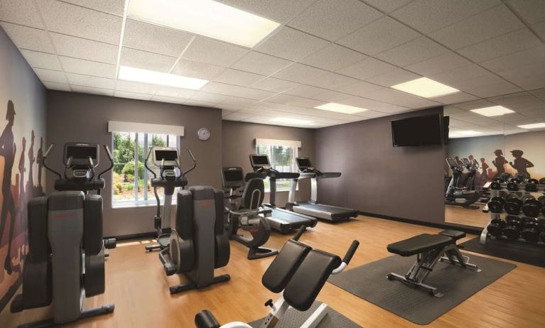 Fitness center available at Hyatt House Pleasant Hill.