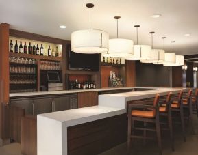 Hotel bar at Hyatt House Pleasant Hill.