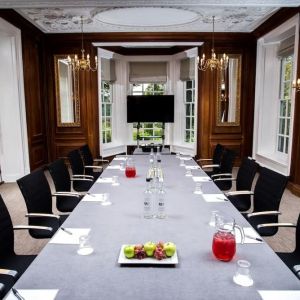 Professional meeting room at Barnett Hill Hotel.