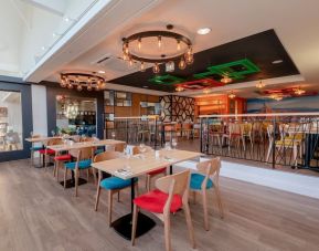 Dining area at Holiday Inn Leicester-Wigston.