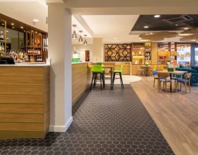 Hotel bar at Holiday Inn Leicester-Wigston.