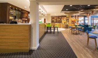 Hotel bar at Holiday Inn Leicester-Wigston.