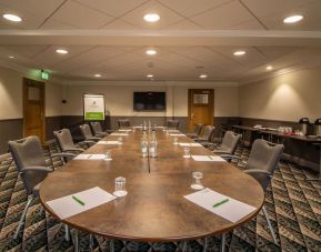 Professional meeting room at Holiday Inn Leicester-Wigston.