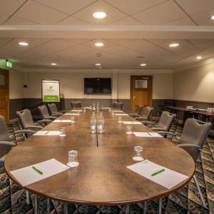 Professional meeting room at Holiday Inn Leicester-Wigston.