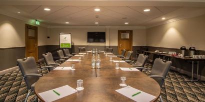 Professional meeting room at Holiday Inn Leicester-Wigston.