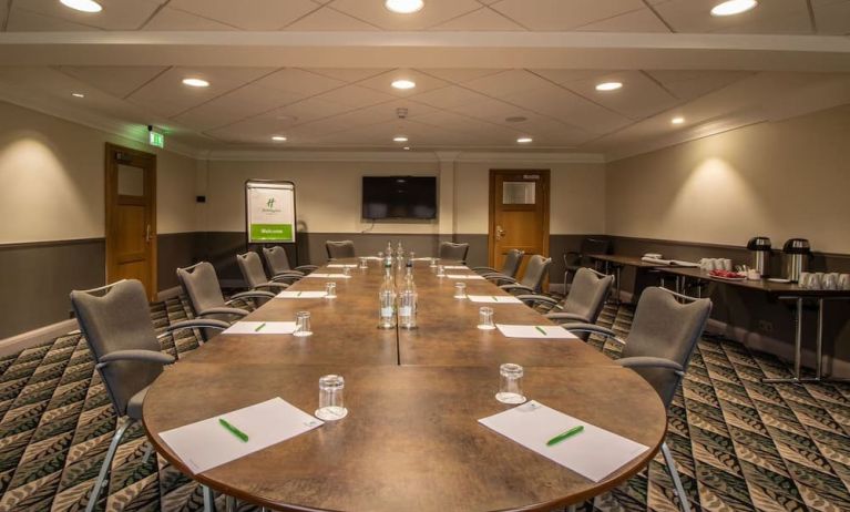 Professional meeting room at Holiday Inn Leicester-Wigston.