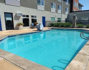 Refreshing outdoor pool at Holiday Inn Express Newberg - Wine Country.