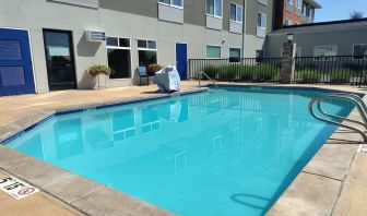 Refreshing outdoor pool at Holiday Inn Express Newberg - Wine Country.