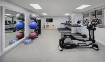 Fitness center available at Hyatt Regency Milwaukee.