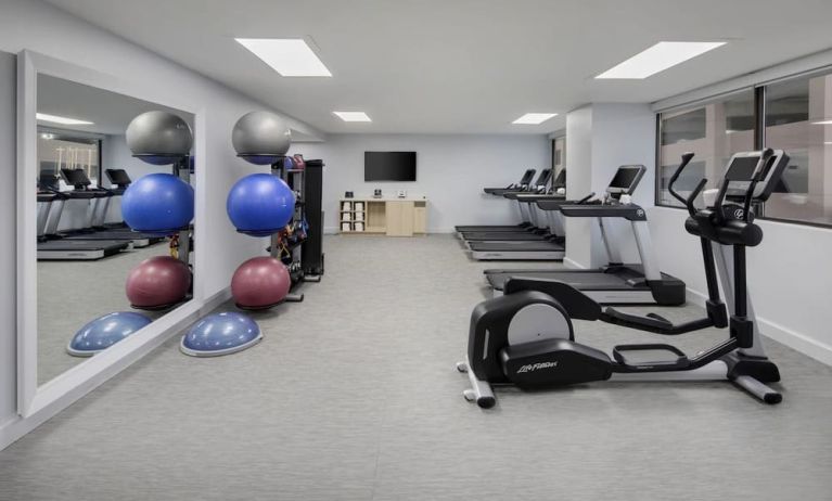 Fitness center available at Hyatt Regency Milwaukee.