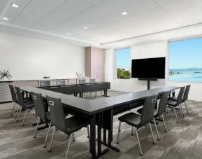 Meeting room at AC Hotel By Marriott SFO/Oyster Point Waterfront.