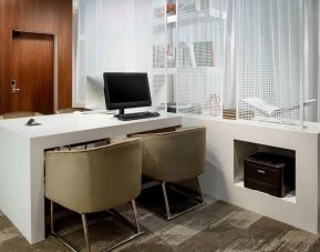 Business center available at AC Hotel By Marriott SFO/Oyster Point Waterfront.