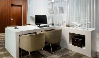 Business center available at AC Hotel By Marriott SFO/Oyster Point Waterfront.