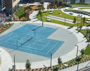 Tennis court available at AC Hotel By Marriott SFO/Oyster Point Waterfront.