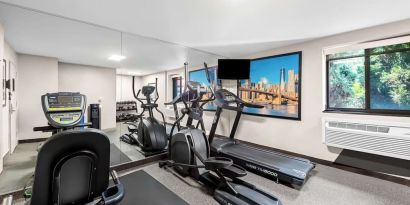 Fitness center available at Best Western Inn At Ramsey.