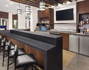 Hotel bar at Hyatt Place Jacksonville / St. Johns Town Center.