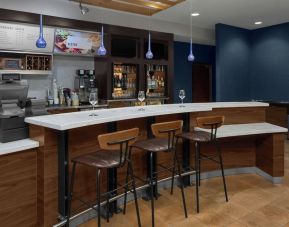 Hotel bar at Courtyard By Marriott Tampa Oldsmar.