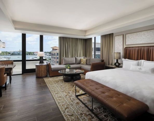 Spacious day use room overlooking the ocean at The Ben, Autograph Collection.
