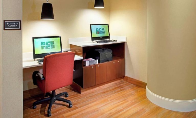 Business center available at Residence Inn Secaucus.