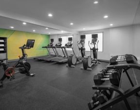 Fitness center available at Holiday Inn Hasbrouck Heights-Meadowlands.