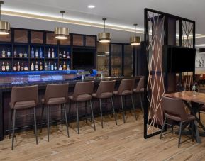 Hotel bar at Holiday Inn Hasbrouck Heights-Meadowlands.