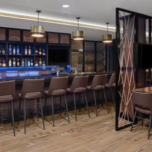 Hotel bar at Holiday Inn Hasbrouck Heights-Meadowlands.