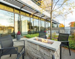 Firepit at Residence Inn Columbus.