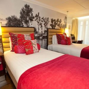 Day use twin room at Indigo London-Paddington Hotel.