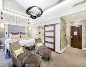 Day use junior suite at Mercure London Hyde Park Hotel.