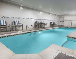 Refreshing indoor pool at Hampton Inn Washington DC / White House.