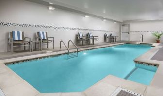 Refreshing indoor pool at Hampton Inn Washington DC / White House.