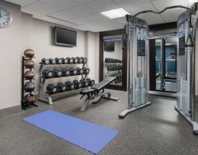 Fitness center at Hampton Inn Washington DC / White House.