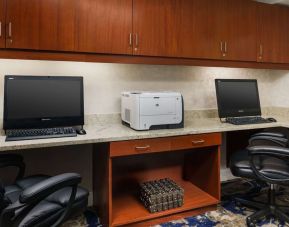 Business center available at Hampton Inn Washington DC / White House.