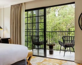 Balcony inside day use room at The Inn At Saratoga, Tapestry Collection By Hilton.