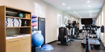 Fitness center available at The Inn At Saratoga, Tapestry Collection By Hilton.