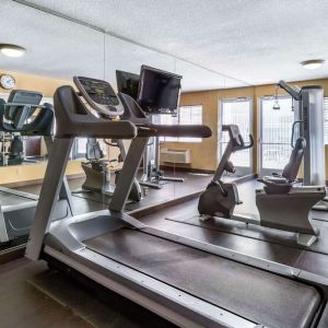 Fitness center at Comfort Suites Phoenix Airport.