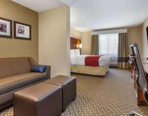 Day use room with living area at Comfort Suites Phoenix Airport.