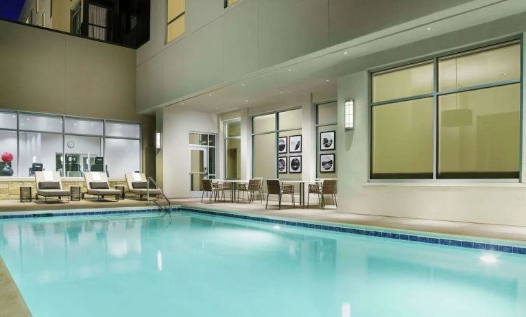 Refreshing outdoor pool at Hilton Garden Inn Sunnyvale.