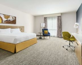 Spacious day use room with work desk at Hilton Garden Inn Sunnyvale.