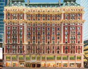 Hotel exterior at The Knickerbocker Hotel.